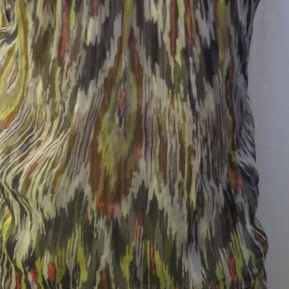 ALLDRESSEDUP SILK HIGH NECK SLEEVELESS BLOUSE SZ S - Picture 4 of 7